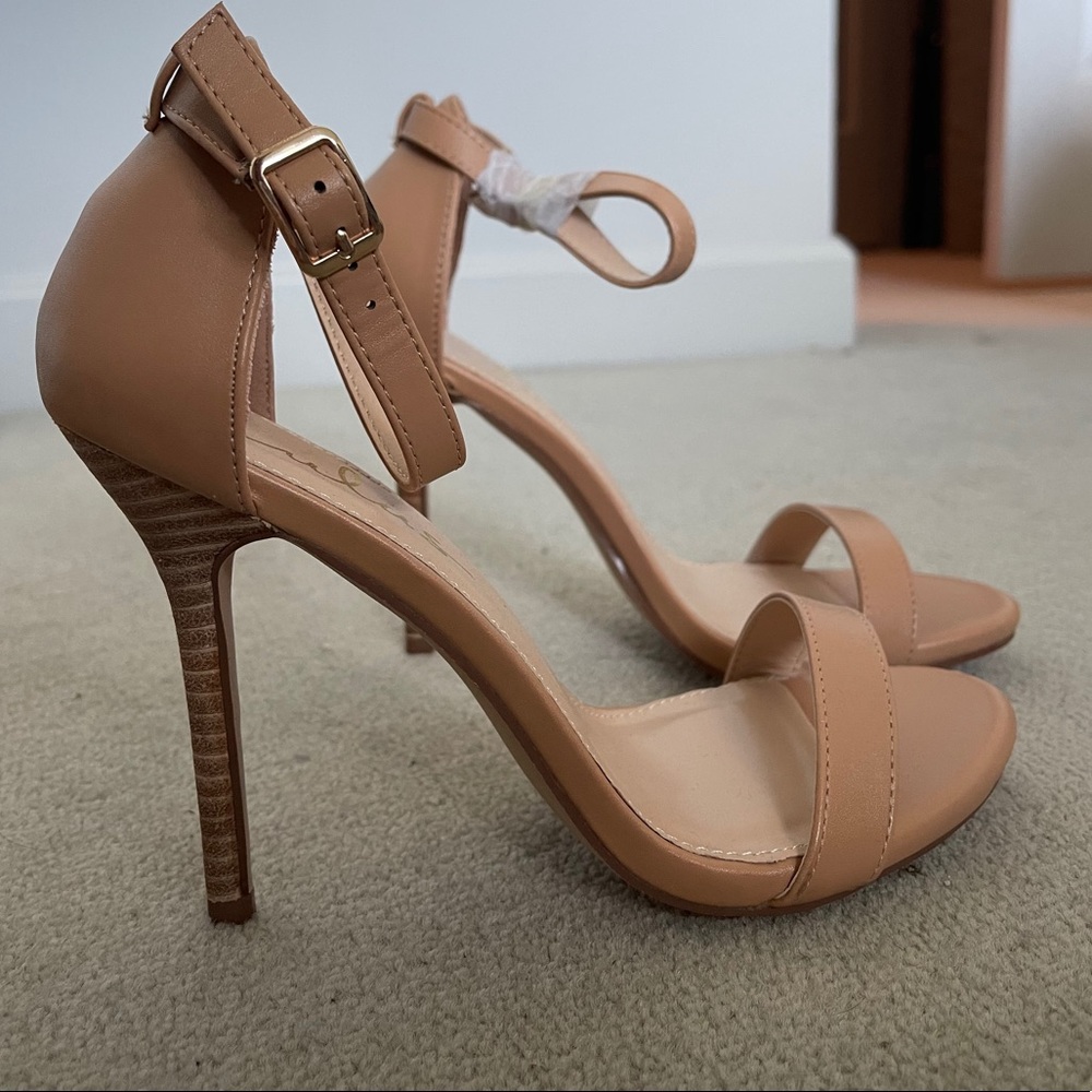 Nude Sandal Heels